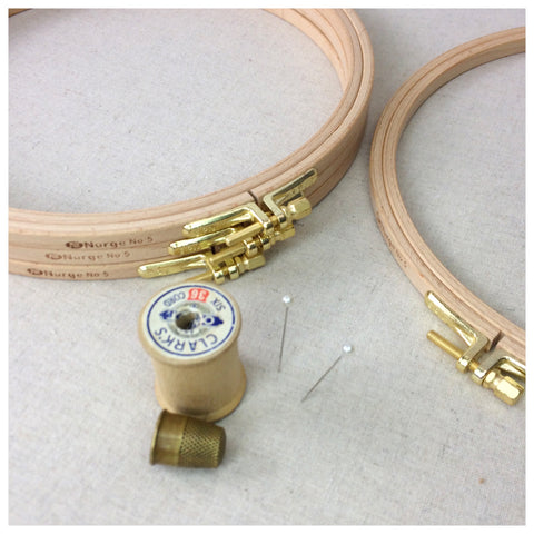 Nurge Premium Quality Beech Wood, Embroidery Hoops