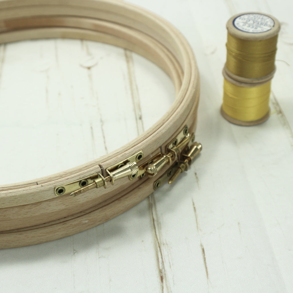 elbesee wooden embroidery hoops