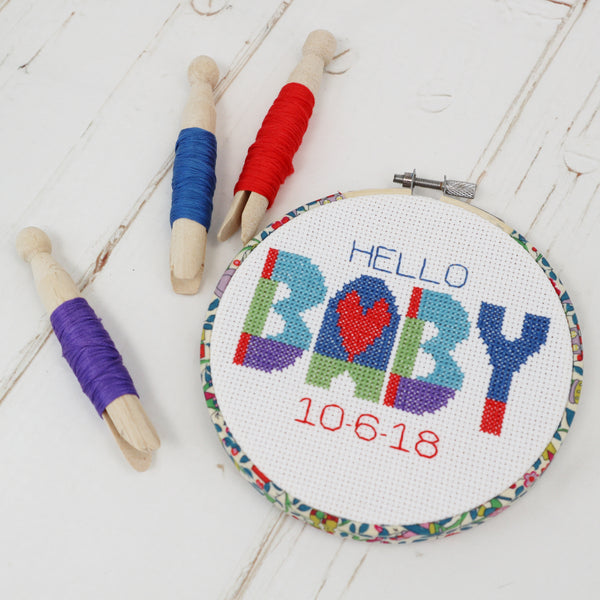 Baby Cross Stitch Kit - StitchKits Crafts