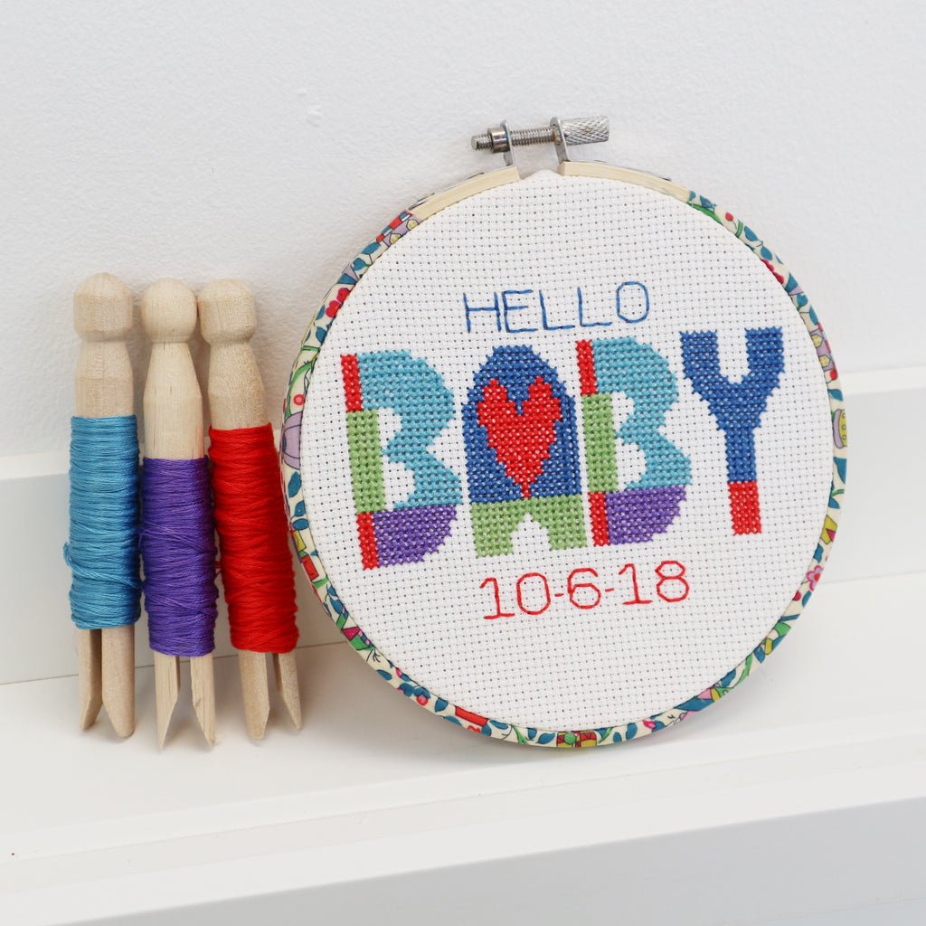 Baby Cross Stitch Kit - StitchKits Crafts