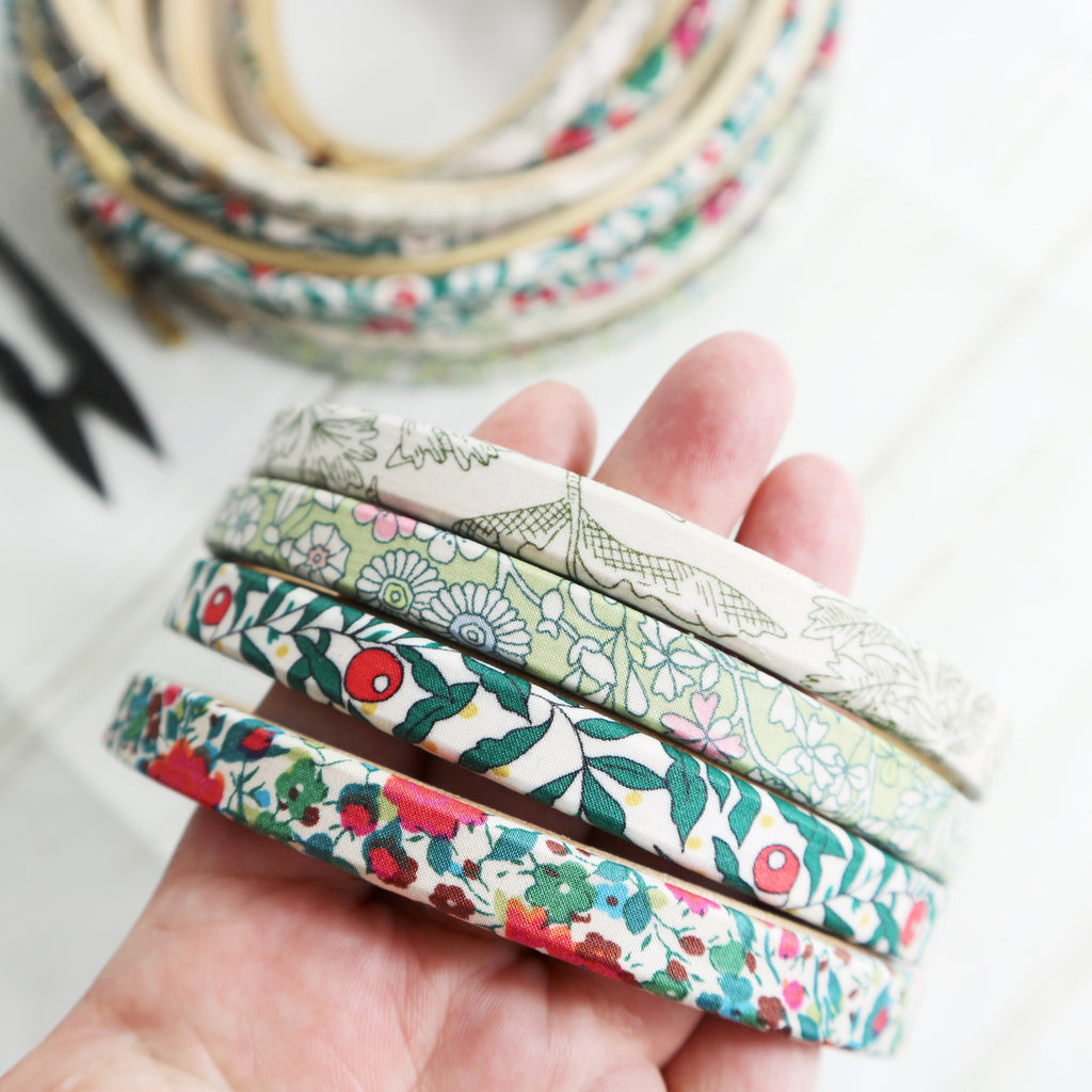 Coloured Embroidery Hoops