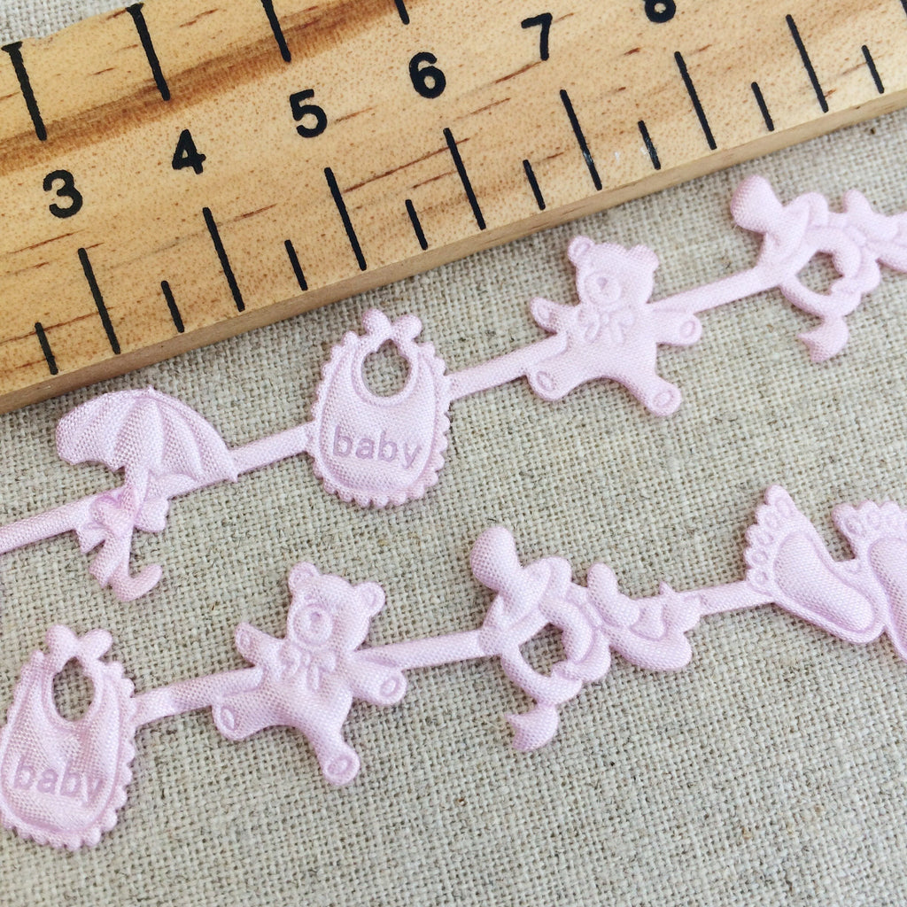 Pink Baby Ribbon Collection - StitchKits Crafts