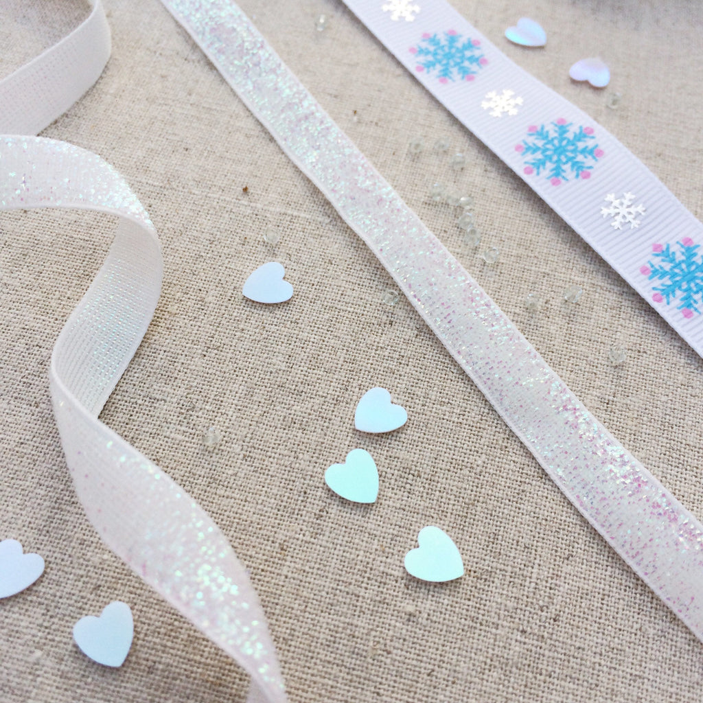 Modern Snow Flake Ribbon Collection - StitchKits Crafts