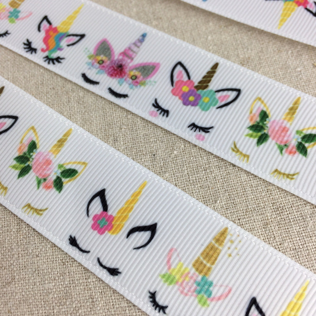 Sleepy Unicorn Ribbon Collection - StitchKits Crafts