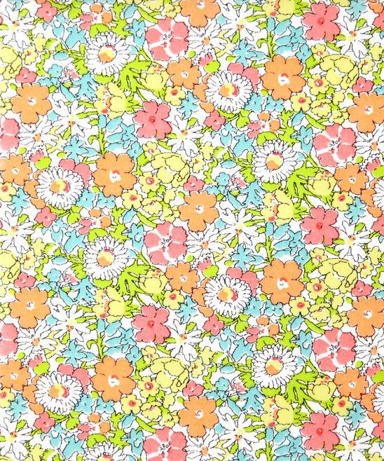 Bright Spring Floral Liberty Tana Lawn Fabric Wrapped Embroidery Hoops - StitchKits Crafts