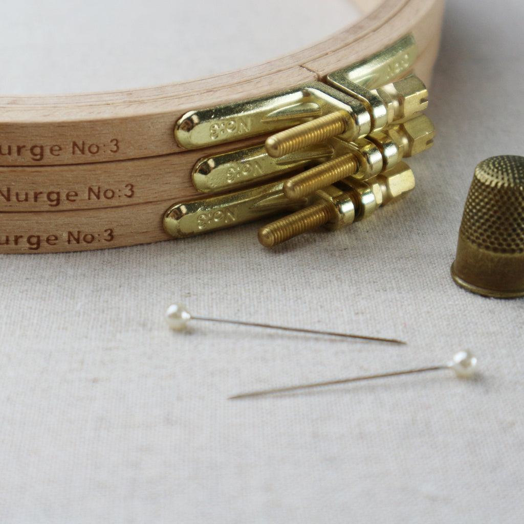Size 3 Nunge Embroidery hoop. 16 cm Premium Beech Embroidery Hoop - StitchKits Crafts