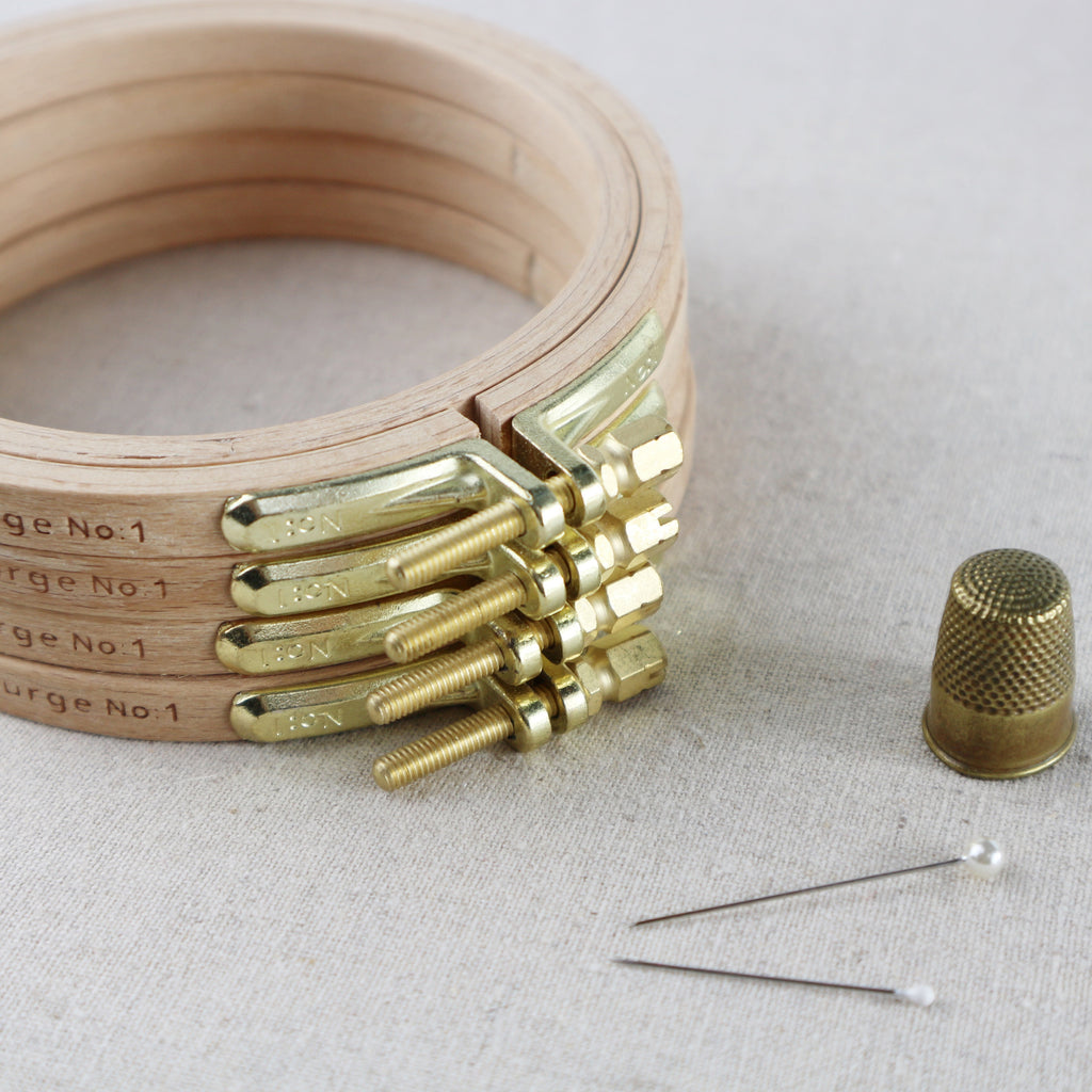 Size 2 Nurge Embroidery Hoop. 13cm Premium Beech Embroidery Hoop - StitchKits Crafts