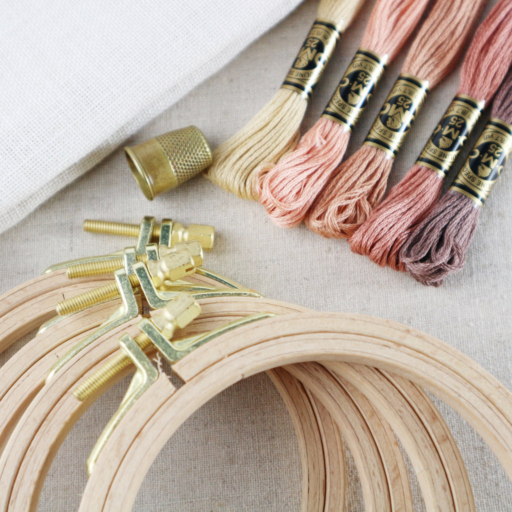 Size 2 Nurge Embroidery Hoop. 13cm Premium Beech Embroidery Hoop - StitchKits Crafts