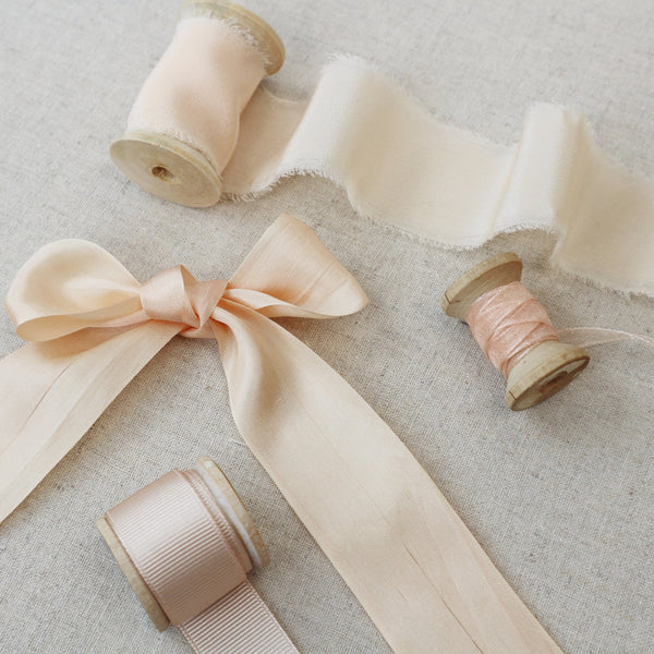 Luxury Bridal, Champagne Silk Ribbon Collection - StitchKits Crafts