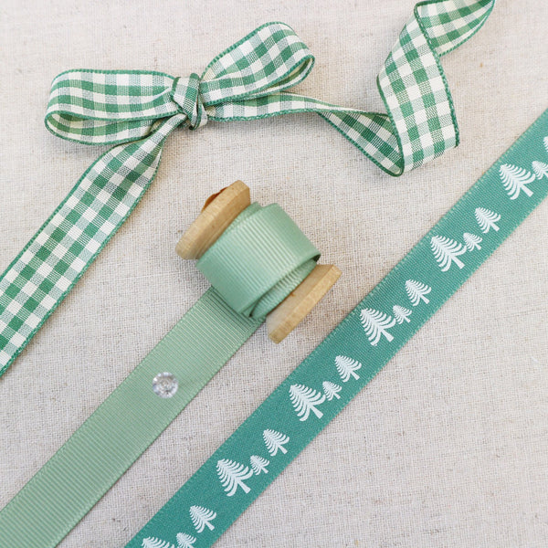 Forest Green Ribbon Collection - StitchKits Crafts