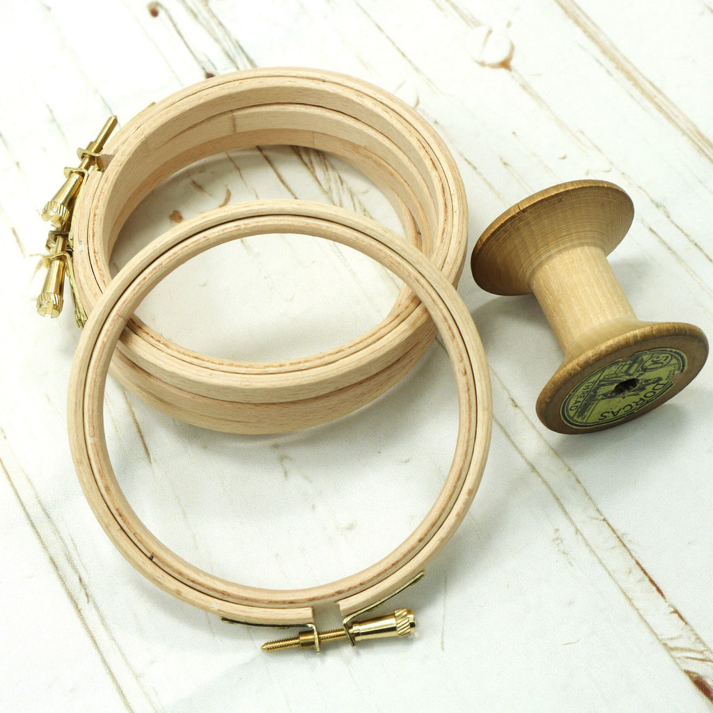 4 inch Embroidery Hoops - StitchKits Crafts