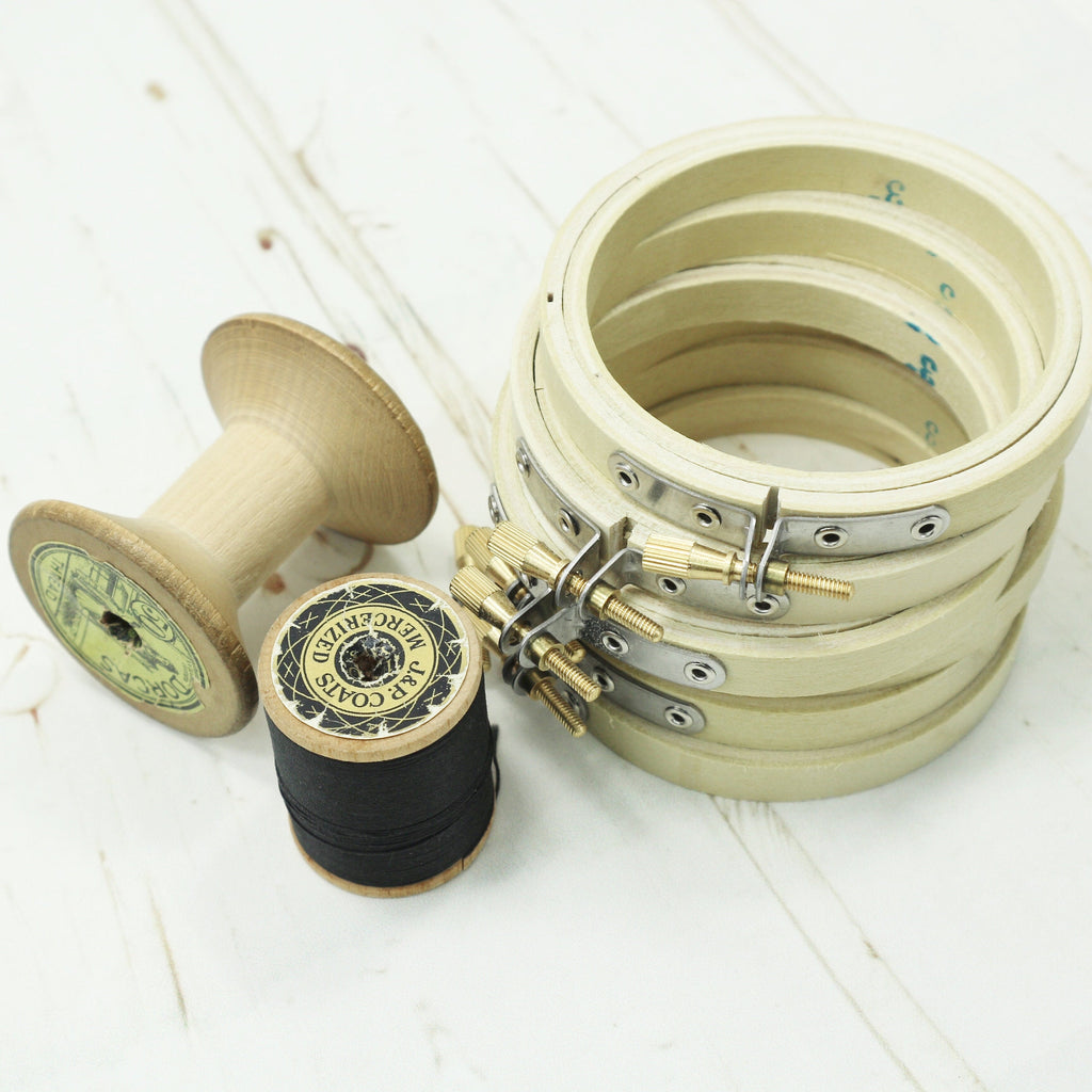 3 inch Wooden Embroidery Hoops - StitchKits Crafts