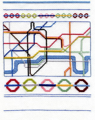 London Cross Stitch Kit - StitchKits Crafts
