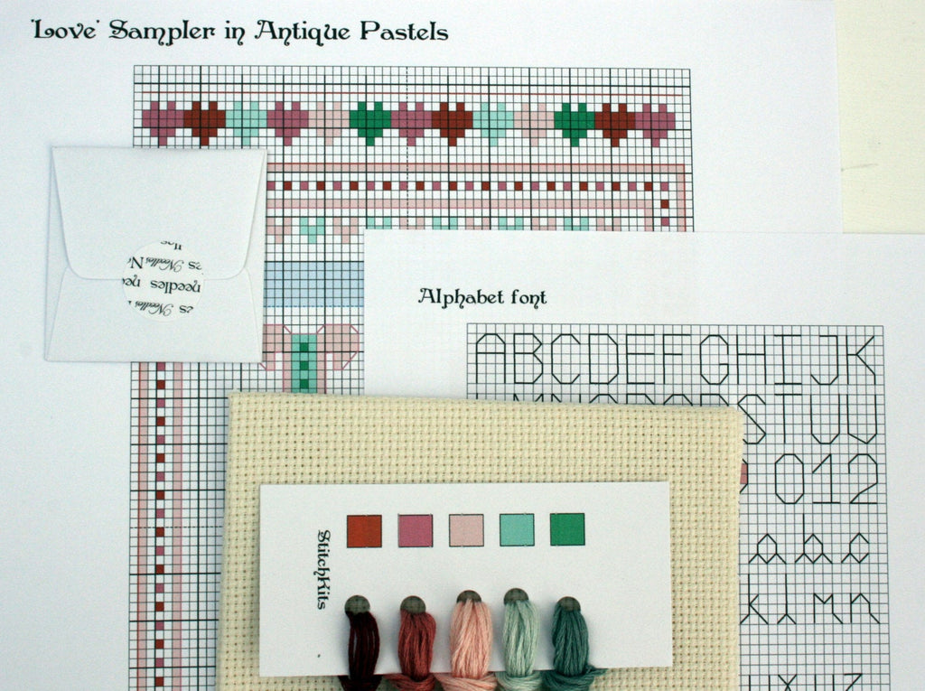 Wedding and Anniversary Sampler Cross Stitch Kit - StitchKits Crafts