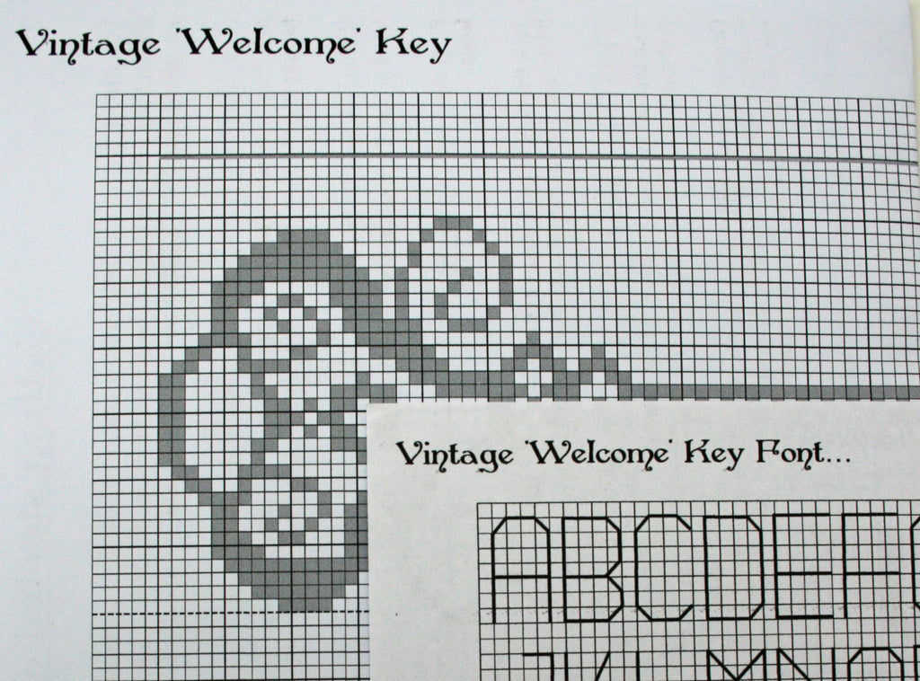 'Welcome' Cross Stitch Kit - StitchKits Crafts