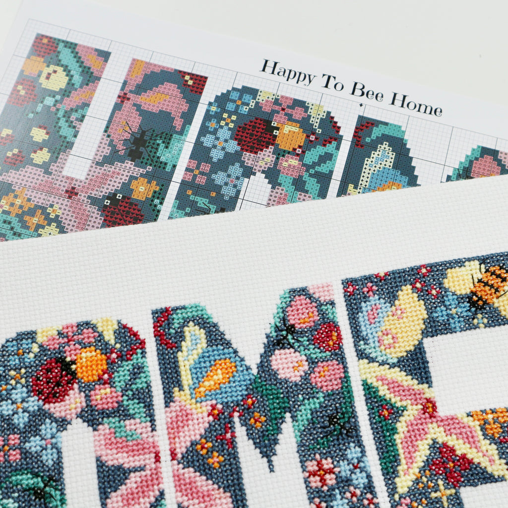 insect cross stitch kit