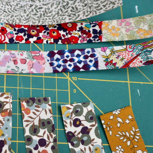 Scrap Busting, Fabric Washi Tape Tutorial