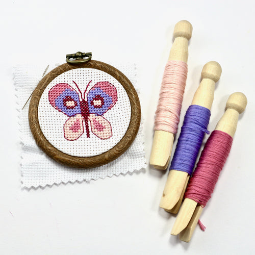 Free 'Butterfly' Cross Stitch Project