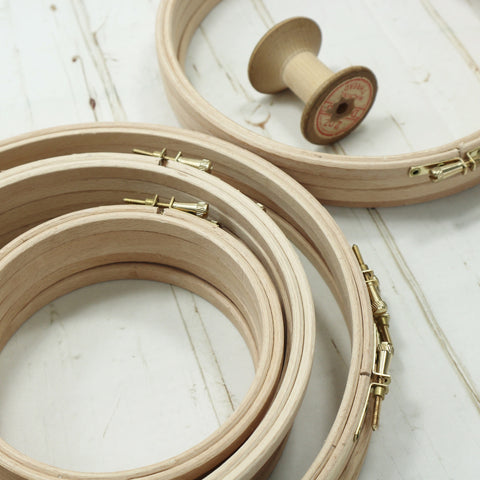Elbesee Wooden Embroidery Hoops
