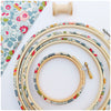 grey embroidery hoops