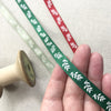 9mm dark Green grosgrain ribbon for Christmas crafts