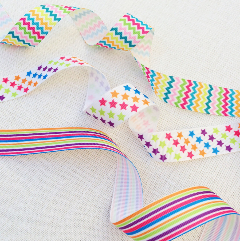Rainbow Ribbon Collection - StitchKits Crafts