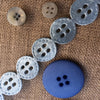 Satin Cutout Button Ribbon - StitchKits Crafts