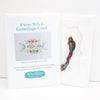 Cross Stitch valentines Card kit - StitchKits Crafts