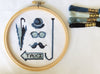 London City Gent, Cross Stitch Kit. DIY Needle Craft kit- By Ruth Caig - StitchKits Crafts