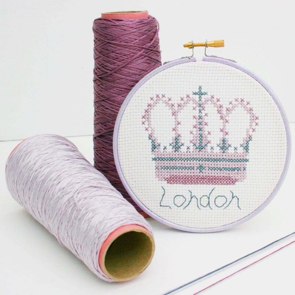 London Crown Cross Stitch Kit - StitchKits Crafts