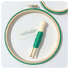 Jade Green Painted Embroidery hoops - StitchKits Crafts