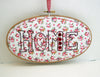 Large Oval Horizontal Embroidery Hoop. 8 x 12 inch - StitchKits Crafts