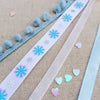 Modern Snow Flake Ribbon Collection - StitchKits Crafts