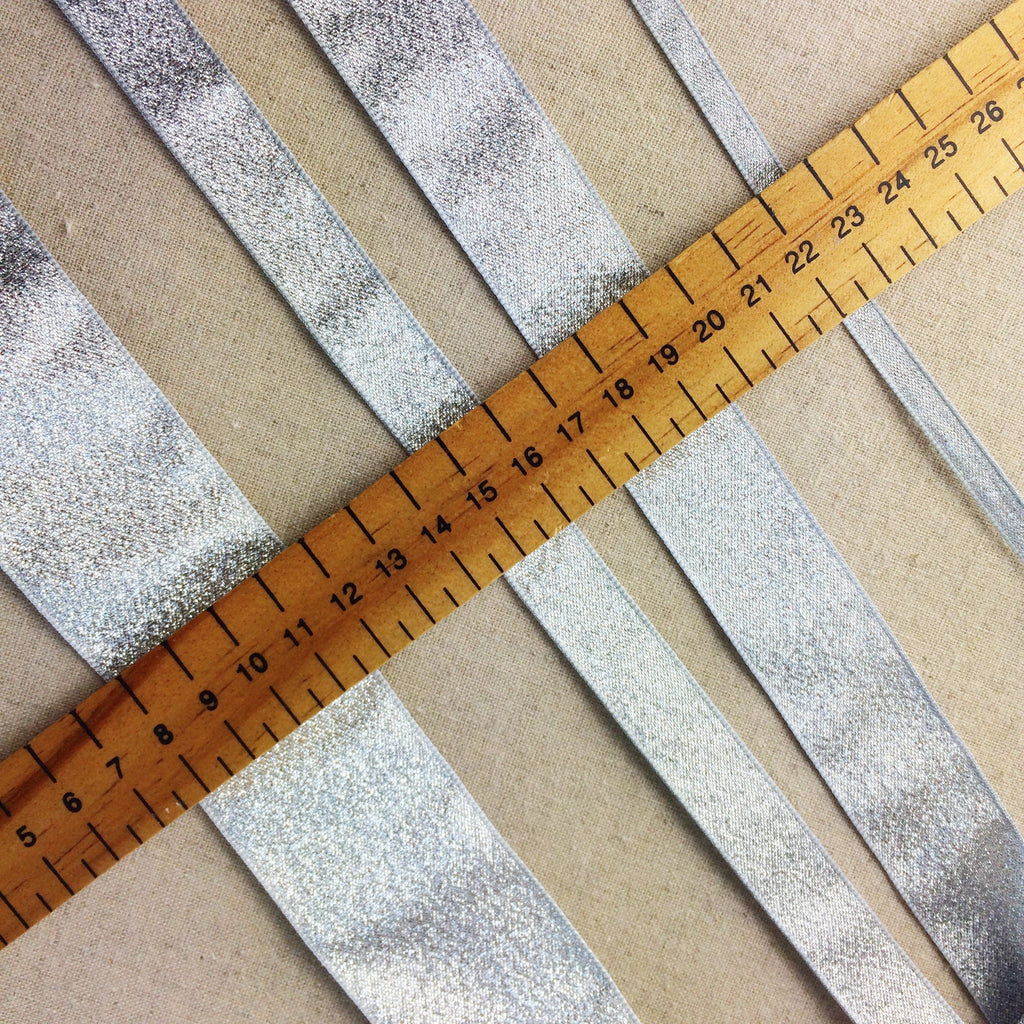 Silver Lame Ribbon Collection - StitchKits Crafts