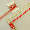 Red and Gold Star Ribbon Collection - StitchKits Crafts