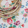 Summer Floral Liberty Tana Lawn Fabric Wrapped Embroidery Hoops - StitchKits Crafts