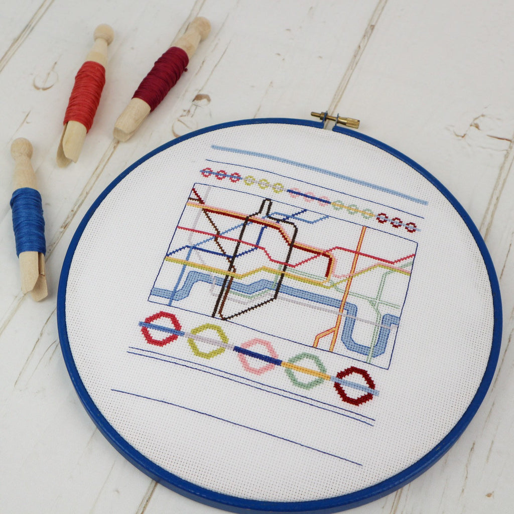 London Cross Stitch Kit - StitchKits Crafts