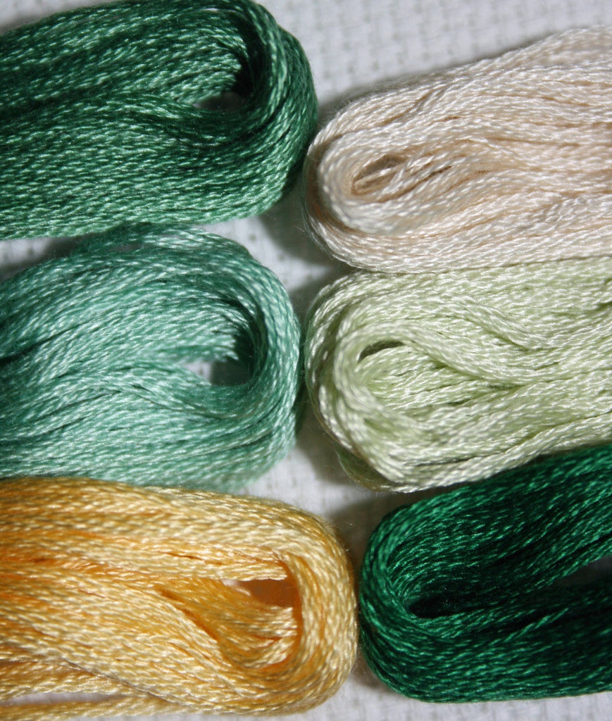 Home Sweet Home, Green Daisy, Cross Stitch Kits - StitchKits Crafts