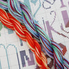 Rainbow Alphabet Sampler Cross Stitch Kit - StitchKits Crafts
