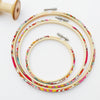 Land of Dreams, Liberty Fabric Covered Embroidery hoops - StitchKits Crafts