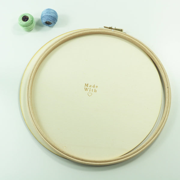 3 inch Wooden Embroidery Hoop Backs